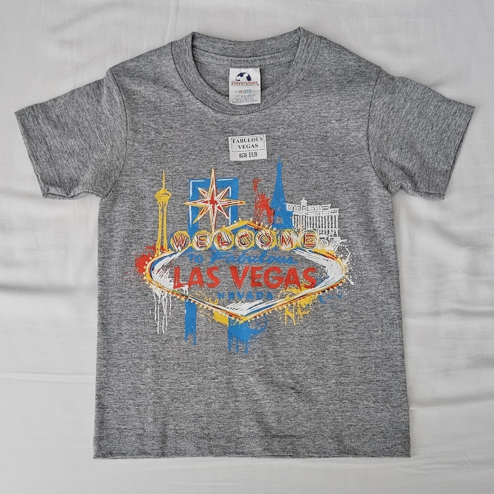 NWT Kids Las Vegas Graphic Tee